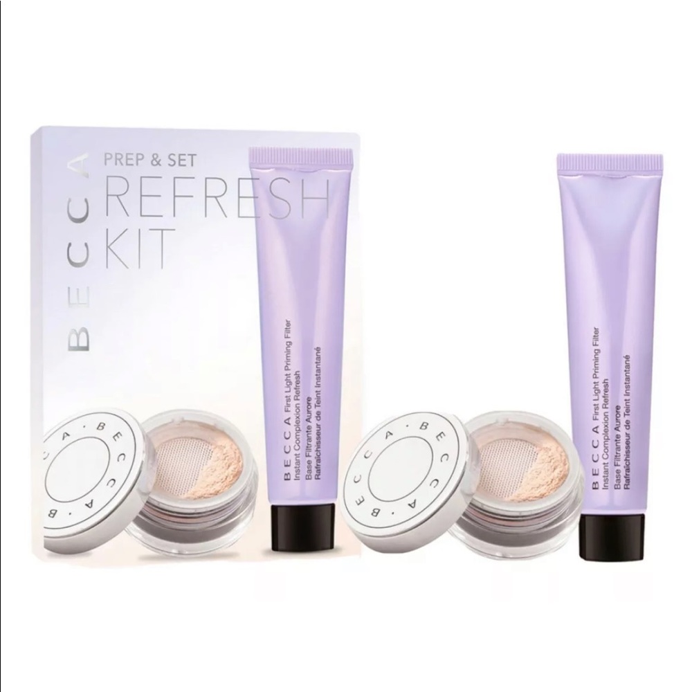 BECCA Prep & Set - Refresh Kit Brand New in Box!